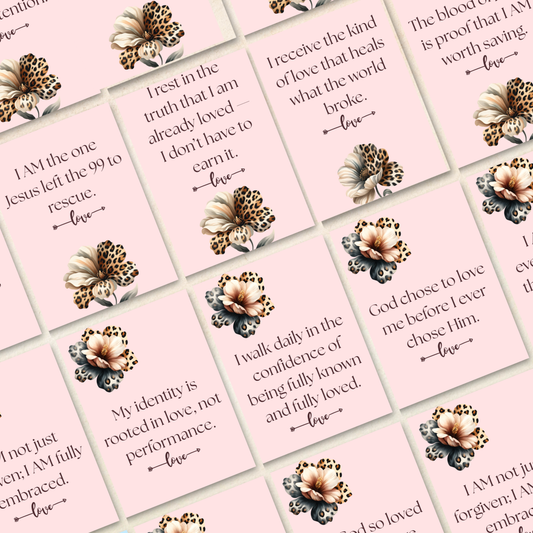 For God So Loved | 32 Affirmation Cards