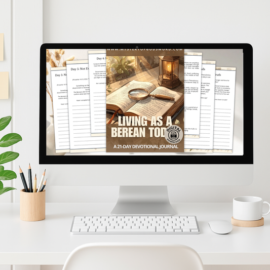 Living as a Berean Today |A 21-Day Devotional Journal