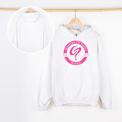 Mystery of God’s Word Signature Hoodie | Pink Emblem