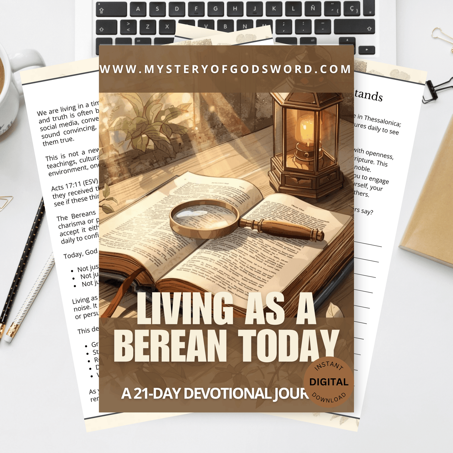 Living as a Berean Today |A 21-Day Devotional Journal