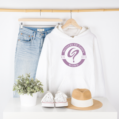 Mystery of God’s Word Signature Hoodie | Purple Emblem
