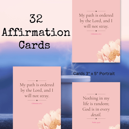 God Is Intentional | 32 Scripture-Based Affirmation Cards