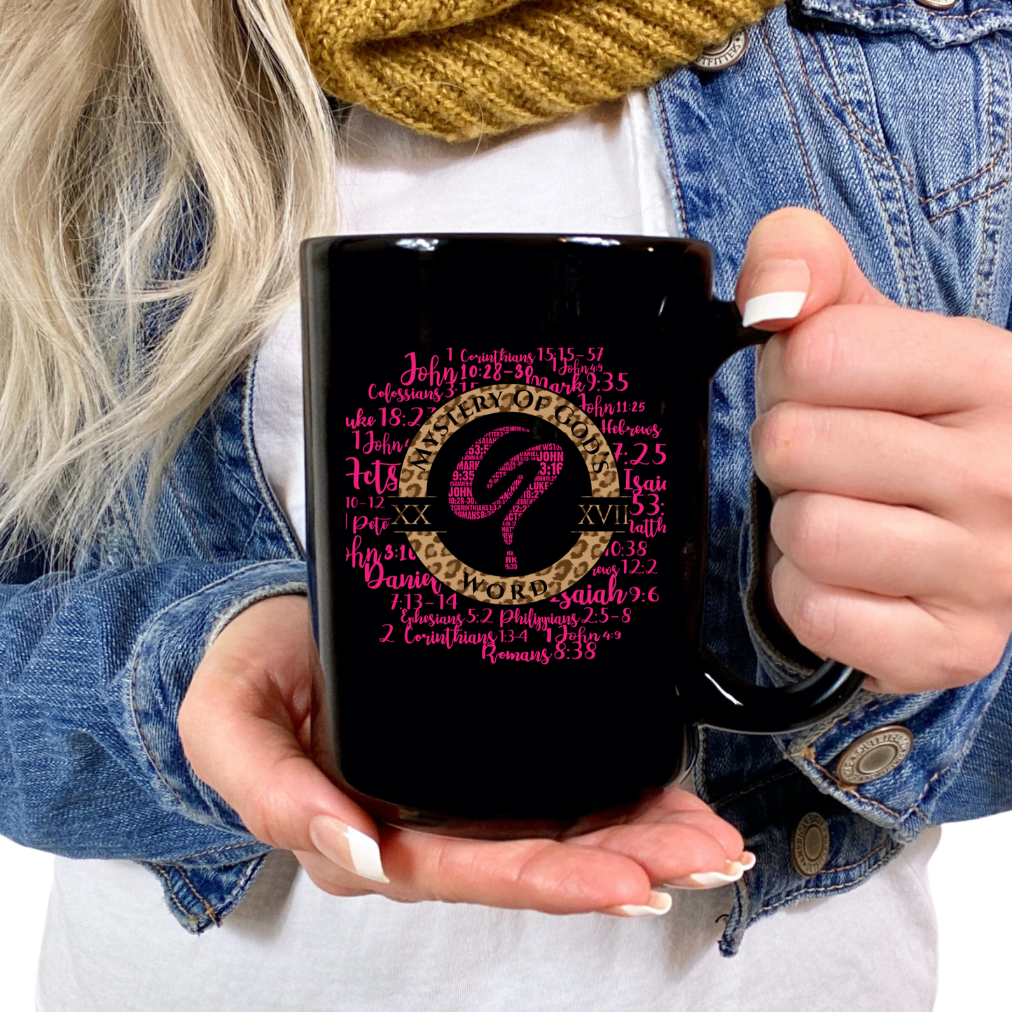 The Mystery Revealed Mug | Leopard Edition | Black
