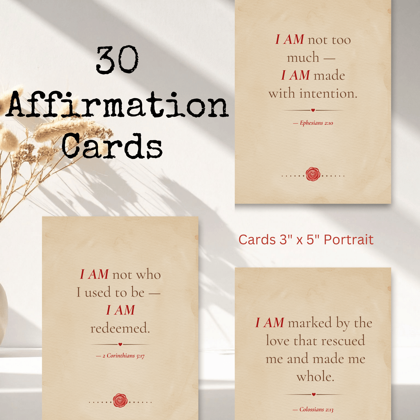 Marked by Love |30 Faith Declarations Sealed by His Love