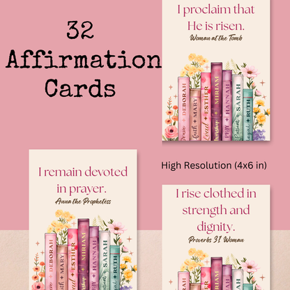 Wrapped in the Word | 32 Affirmation Cards