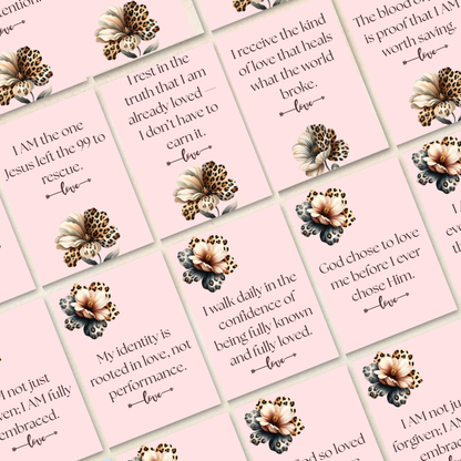 For God So Loved | 32 Affirmation Cards