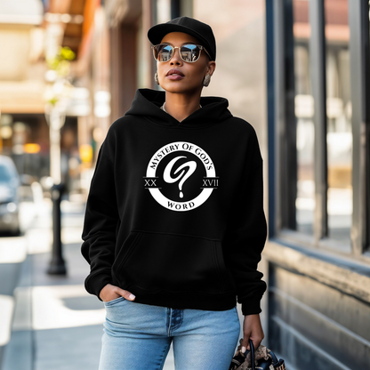 Mystery of God’s Word Signature Hoodie | White Emblem