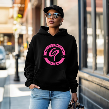 Mystery of God’s Word Signature Hoodie | Pink Emblem
