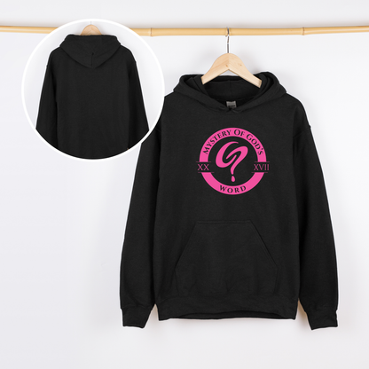 Mystery of God’s Word Signature Hoodie | Pink Emblem