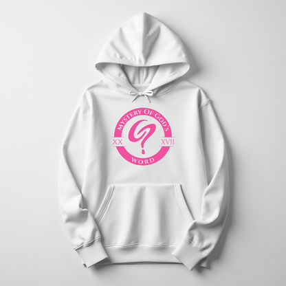 Mystery of God’s Word Signature Hoodie | Pink Emblem