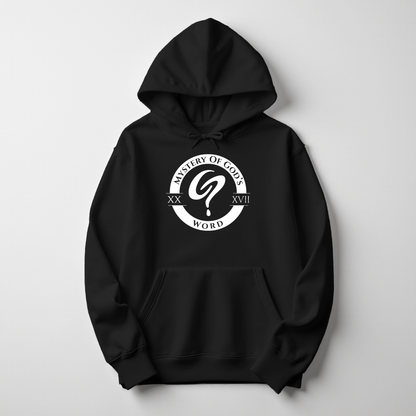 Mystery of God’s Word Signature Hoodie | White Emblem