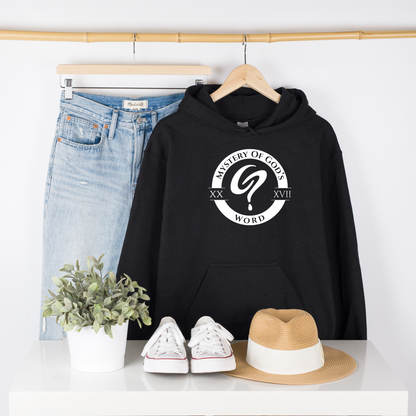 Mystery of God’s Word Signature Hoodie | White Emblem