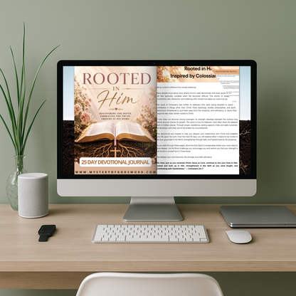 Rooted in Him | Inspired by Colossians 2:6-7
