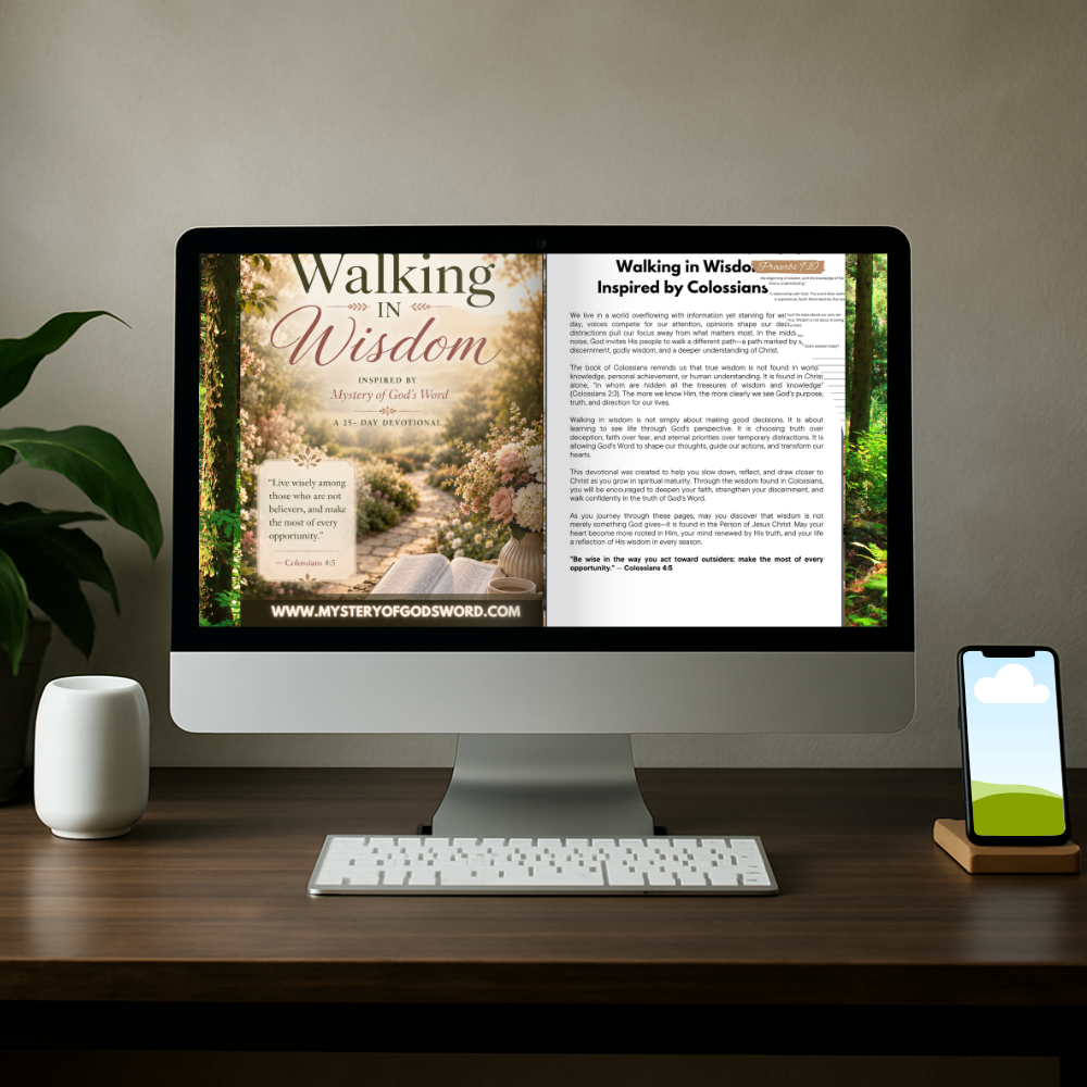 Walking in Wisdom | Inspired by Colossians 4:5