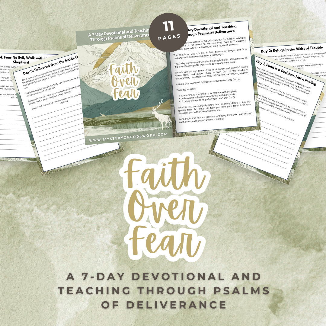 Faith Over Fear | 7-Day Psalms Devotional
