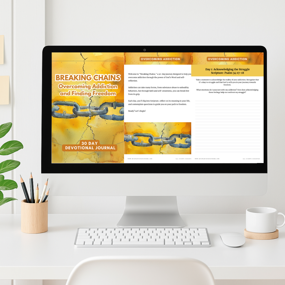 Breaking Chains: A 30-Day Devotional for Overcoming Addiction and Finding Freedom