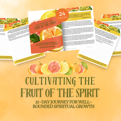 Fruit of the Spirit | 21-Day Devotional + Prayer Cards