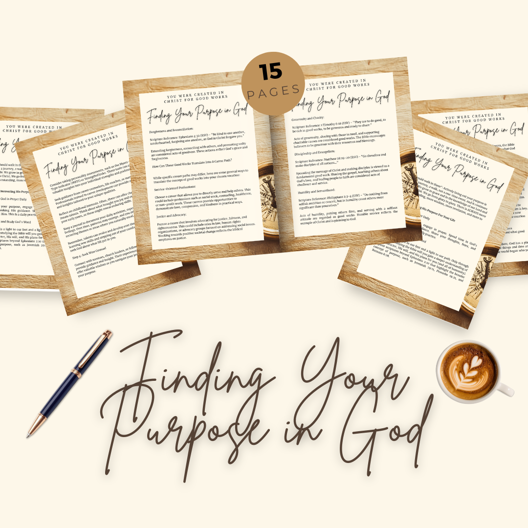 Finding Your Purpose in God