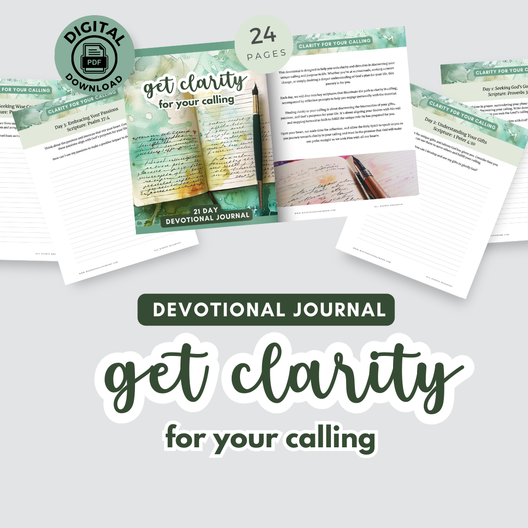 Clarity for Your Calling | 21-Day Devotional Journal