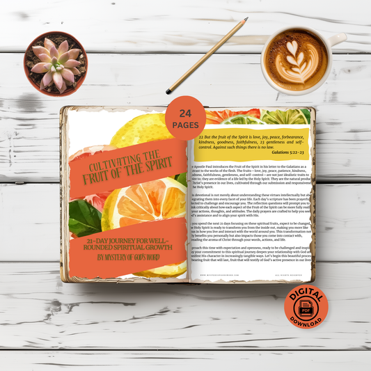 Fruit of the Spirit | 21-Day Devotional + Prayer Cards