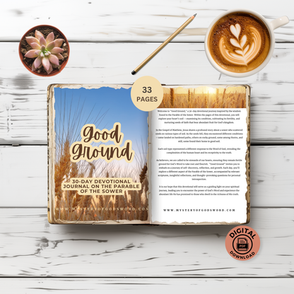 Good Ground | 30-Day Devotional on the Parable of the Sower