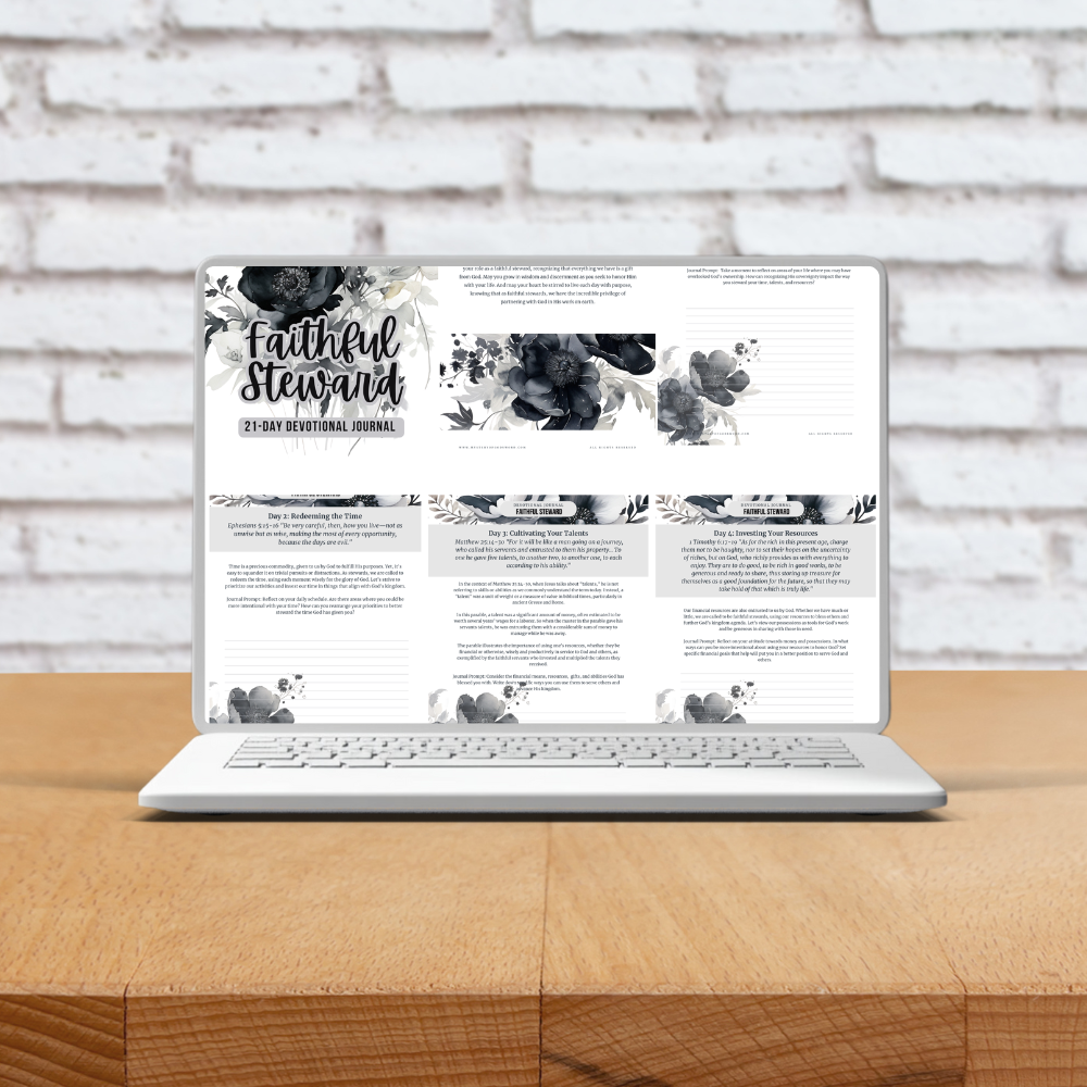 Faithful Steward | 21-Day Devotional Journal