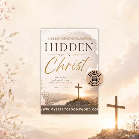 Hidden in Christ | Inspired by Colossians 3:3
