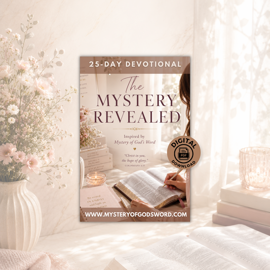 The Mystery Revealed | Inspired by Colossians 2:2