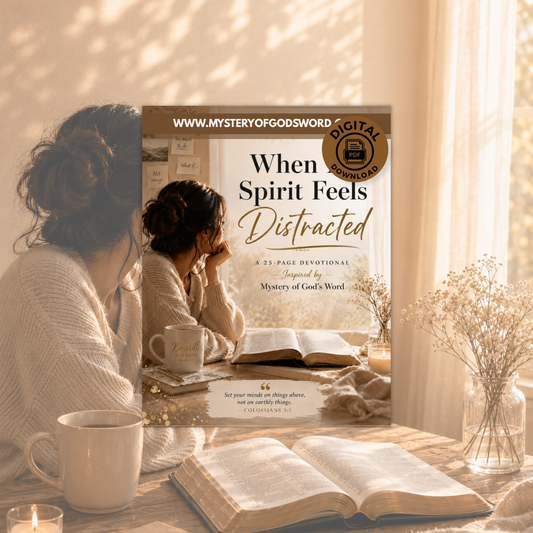 When My Spirit Feels Distracted | Inspired by Colossians 3:2