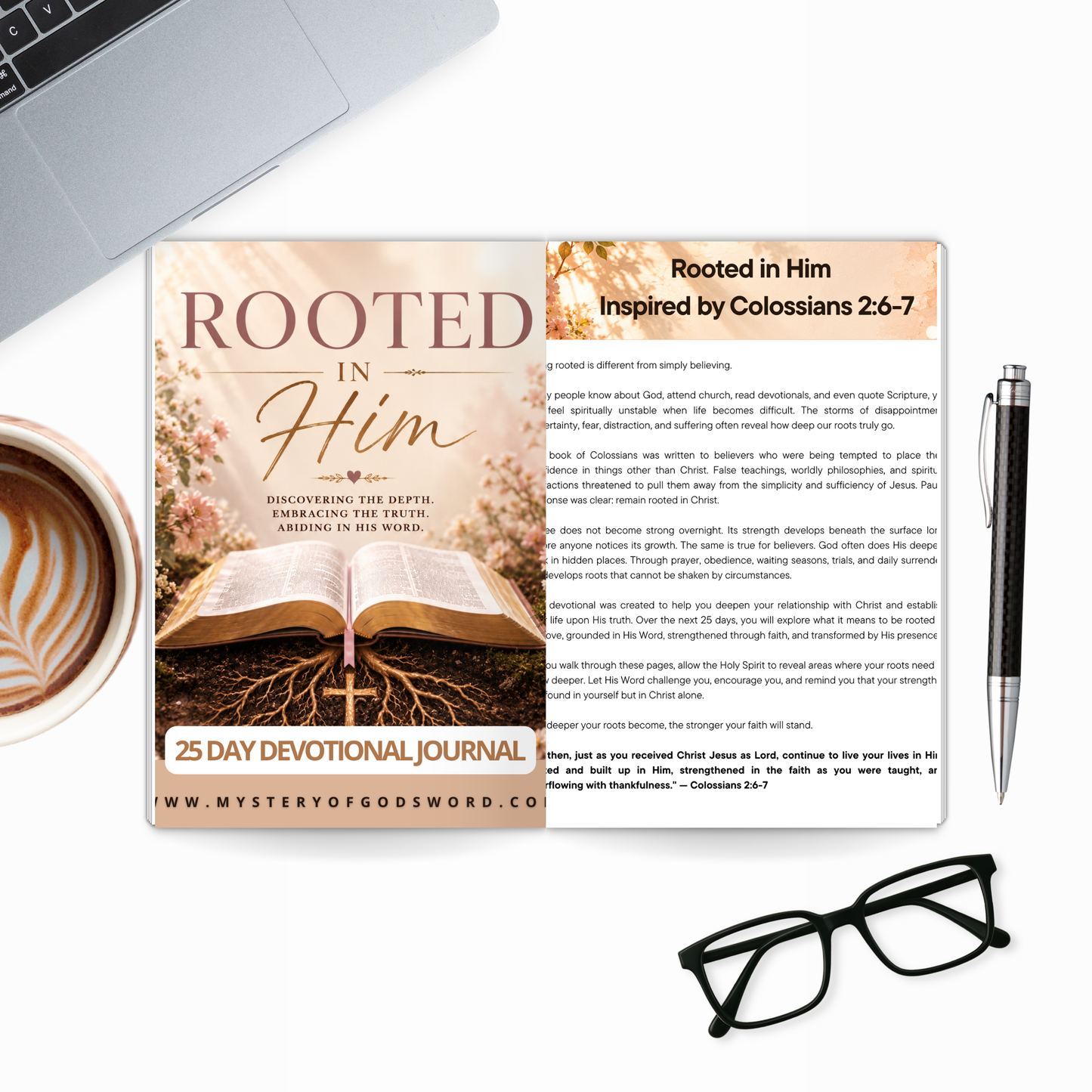 Rooted in Him | Inspired by Colossians 2:6-7
