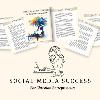 Social Media Success | 30-Day Planner for Christian Entrepreneurs