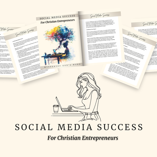 Social Media Success | 30-Day Planner for Christian Entrepreneurs
