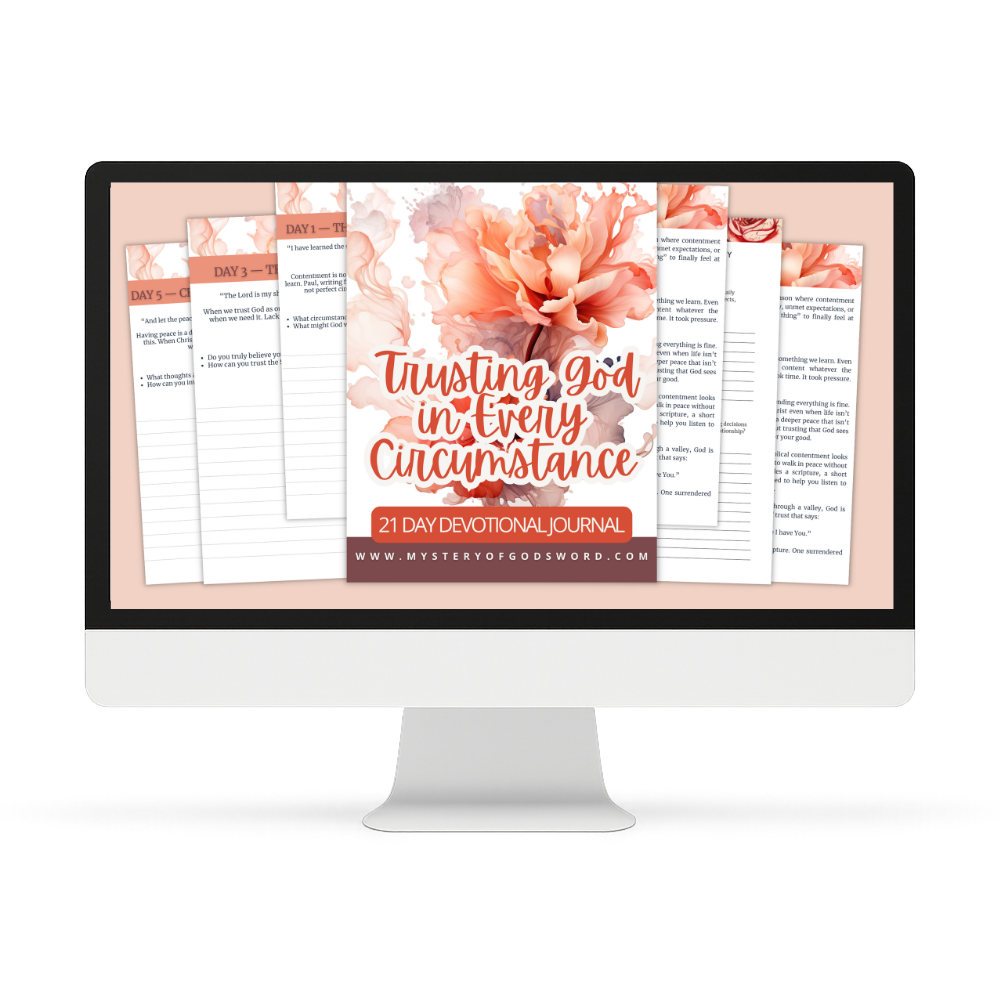 Trusting God | 21-Day Devotional Journal