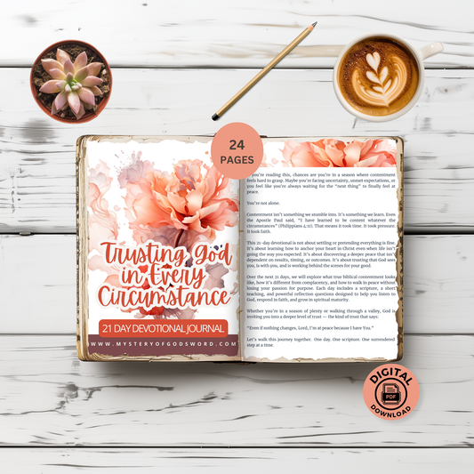 Trusting God | 21-Day Devotional Journal