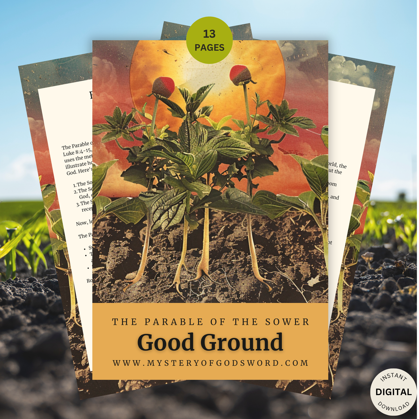 Good Ground | The Parable of the Sower Bible Lesson