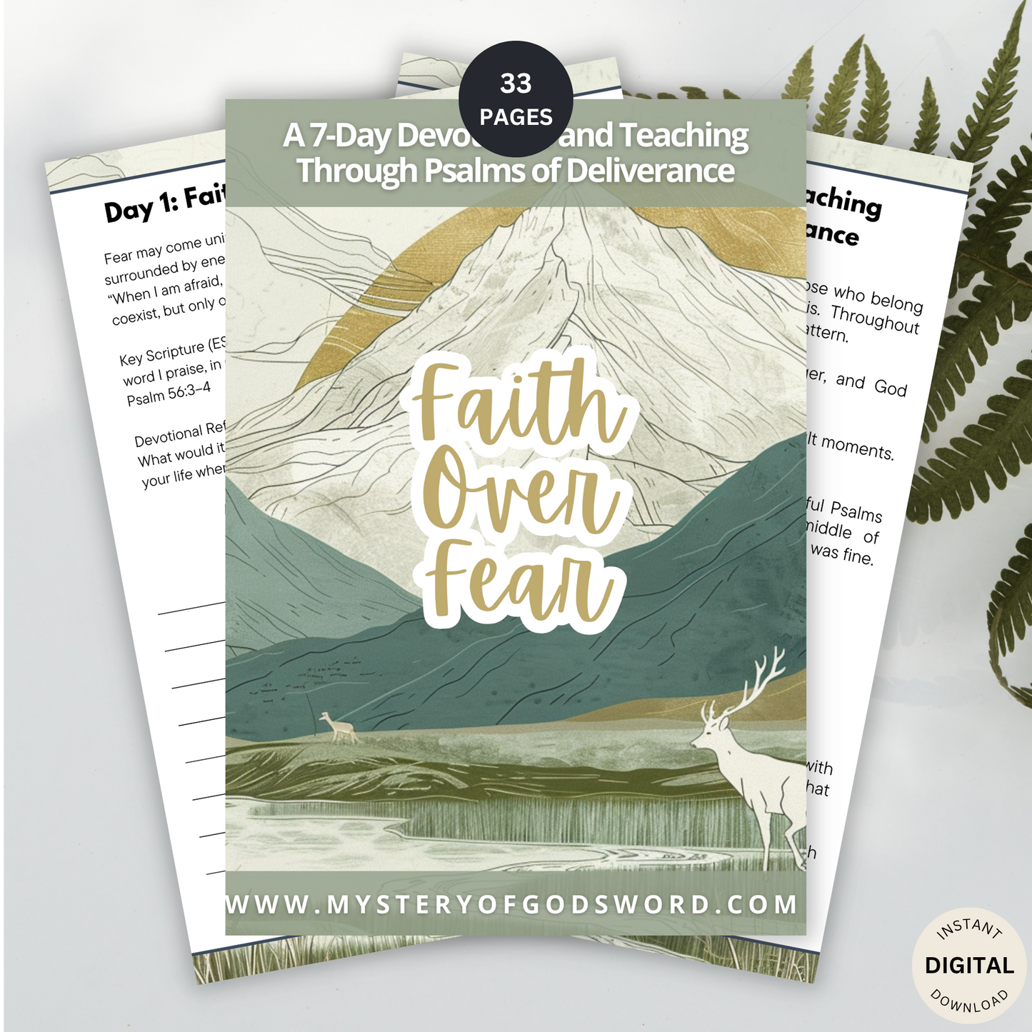 Faith Over Fear | 7-Day Psalms Devotional