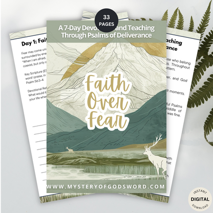 Faith Over Fear | 7-Day Psalms Devotional