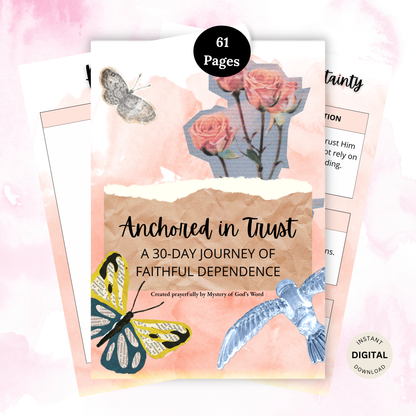 Anchored in Trust Prayer Journal