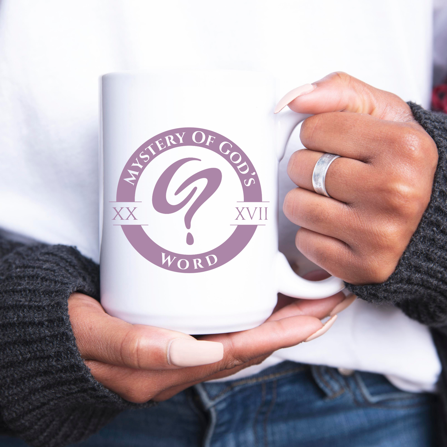 Mystery of God’s Word Signature Emblem Mug | Purple Logo