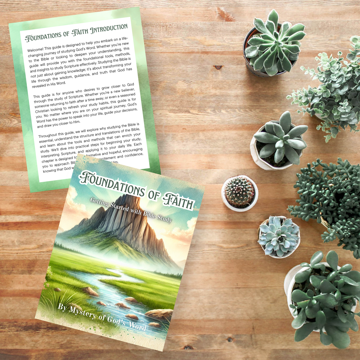 Foundations of Faith | 24-Page Bible Study