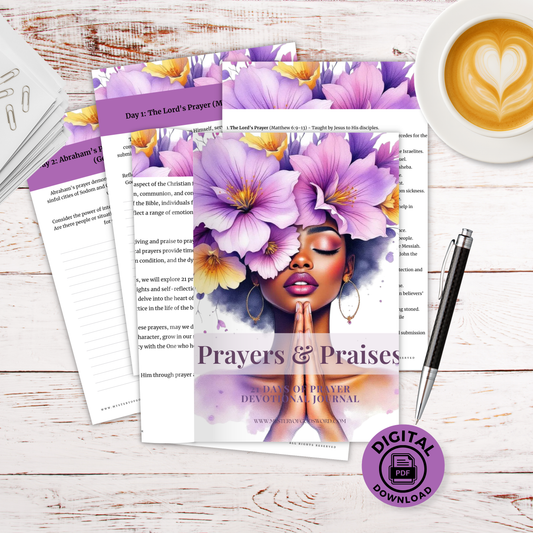 Prayers & Praises | A 21-Day Devotional Journal
