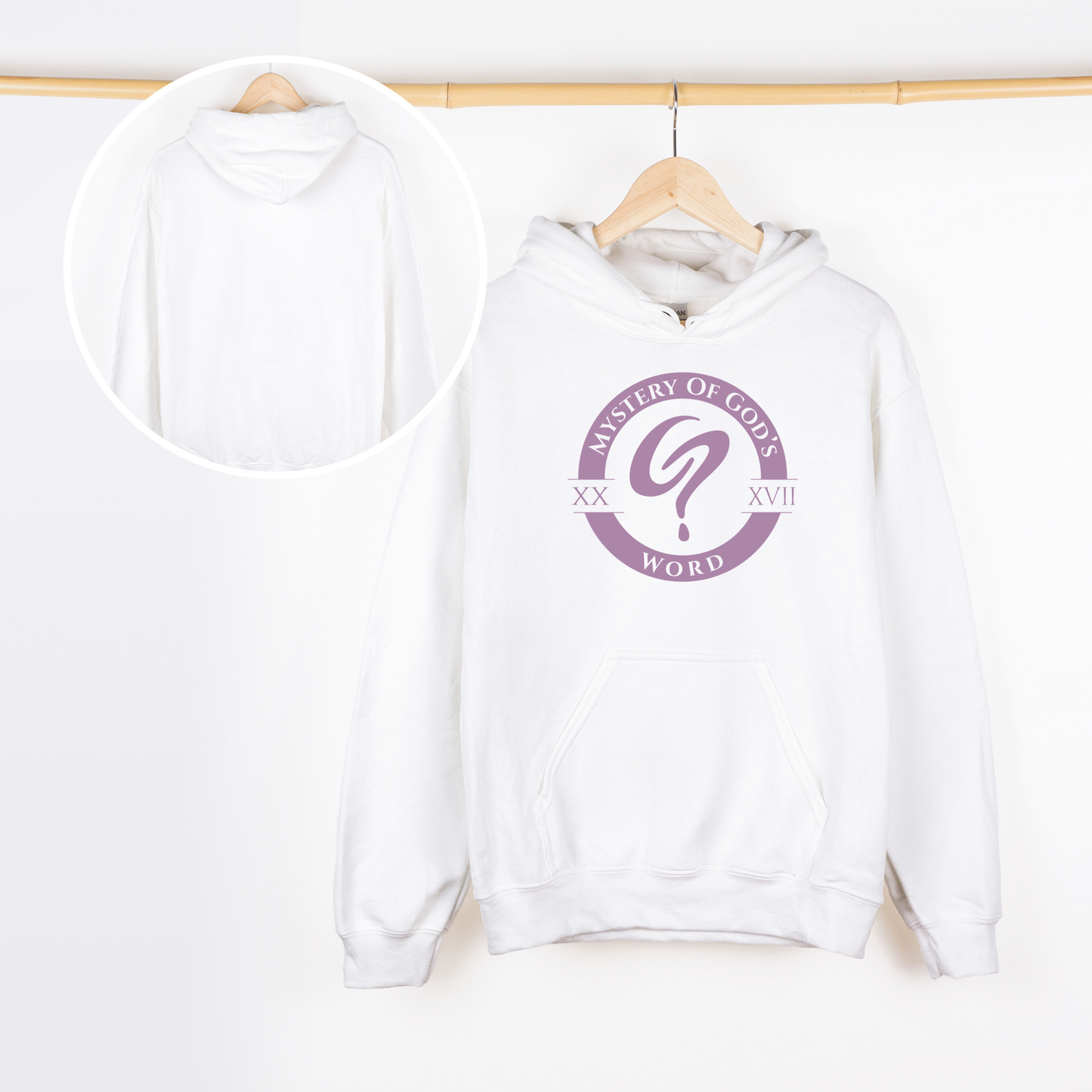 Mystery of God’s Word Signature Hoodie | Purple Emblem