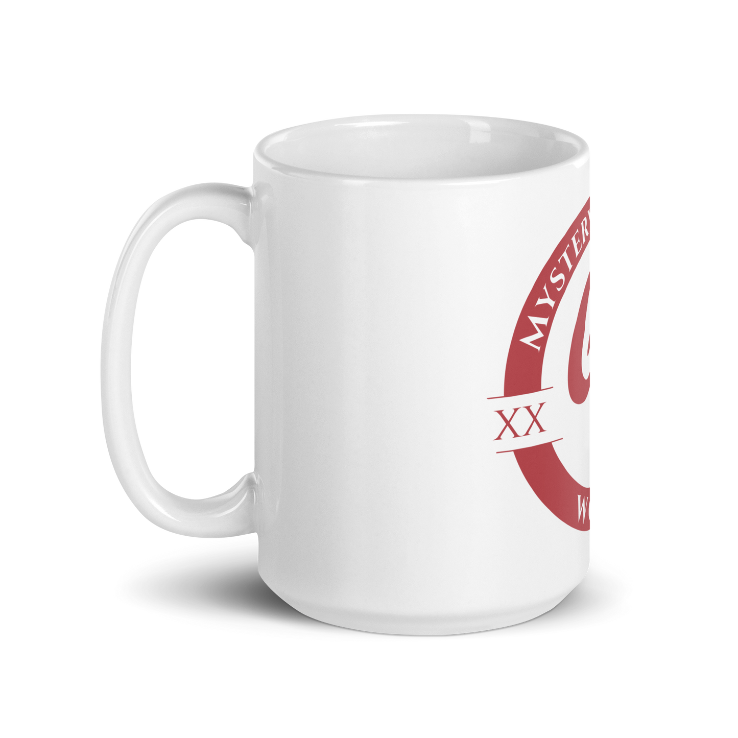 Mystery of God’s Word Signature Emblem Mug | Red Logo
