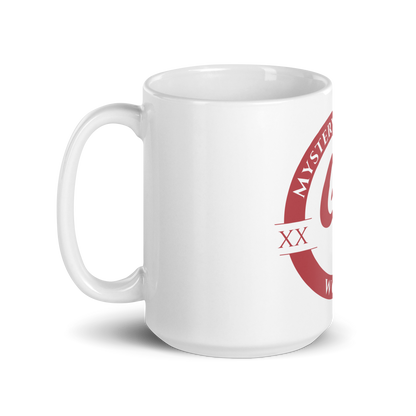 Mystery of God’s Word Signature Emblem Mug | Red Logo