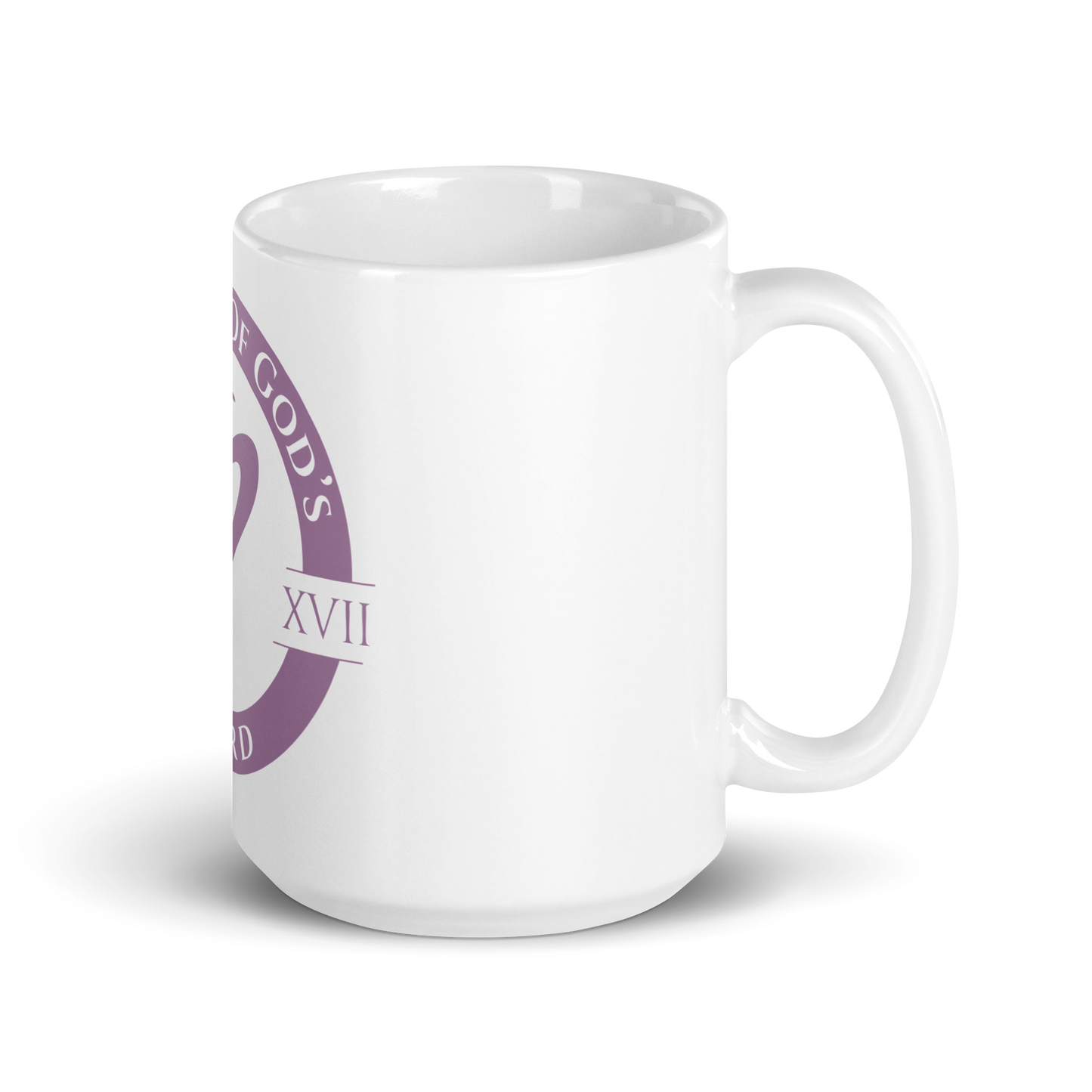 Mystery of God’s Word Signature Emblem Mug | Purple Logo